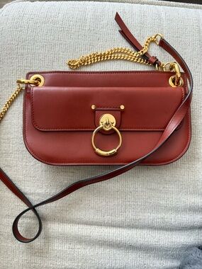 Chloé Mini Tess Leather Crossbody